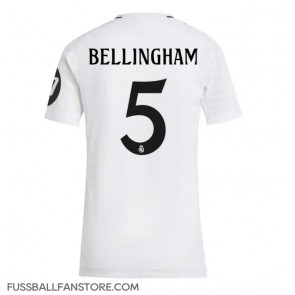 Real Madrid Jude Bellingham #5 Replik Heimtrikot Damen 2024-25 Kurzarm